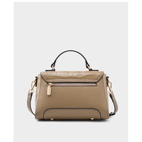 Genuine Leather Women's Hangbags Crossbody Bag Bronze - Thumbnail 3