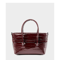 Women Genuine Leather Satchel Bags Top Handle Crossbody Purses and Handbags Red - Thumbnail 2