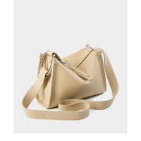 Genuine Soft Leather Shoulder Tote Crossbody Purses Bucket Bags Bronze - Thumbnail 2