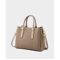 Women Genuine Leather Purses Handbags Tote Bag Shoulder Bag Top Handle Satchel Ladies Crossbody Hobo Bags Bucket Bag Grey - Thumbnail 2