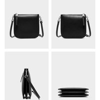 Women Genuine Leather Totes Shoulder Bag Purses and Handbags Black - Thumbnail 2