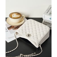 Women Tote Bag Genuine Leather Crossbody Bag Large Capacity Handbags White - Thumbnail 2