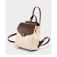 Genuine Leather Backpack Large Capacity College Student Travel Backpack Multi - Thumbnail 3