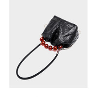 Women Genuine Leather Handbag Purse Top Handle Shoulder Crossbody Bag Black - Thumbnail 4