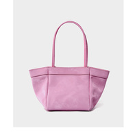 Genuine Leather Fashion Women's Handbag Messenger Bag Pink - Thumbnail 3