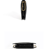 Genuine Leather Women??s Leather Handbag Shoulder Bag Shopper Black - Thumbnail 2