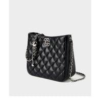 Genuine Leather Women Shoulder Handbags Hobo Bags Tote Bag Black - Thumbnail 3