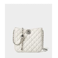 Genuine Leather Women Shoulder Handbags Hobo Bags Tote Bag White - Thumbnail 2