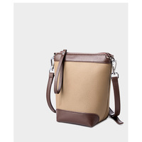 Genuine Leather Women Satchel Handbags Ladies Top Handle Purse Grey - Thumbnail 3