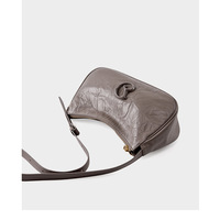 Genuine Leather Womens Handbags Ladies Purse Satchel Shoulder Bags Grey - Thumbnail 3