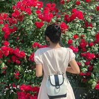 Genuine Leather Korean Ins Women Backpack Multi - Thumbnail 1