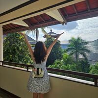 Genuine Leather Korean Ins Women Backpack Multi - Thumbnail 2