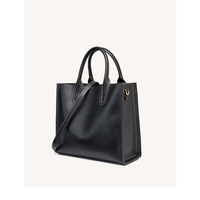 Genuine Leather Womens Handbags Ladies Purse Satchel Shoulder Bags Black - Thumbnail 1