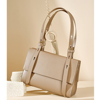 Women Crossbody Bags Genuine Leather Shoulder Handbags Bronze - Thumbnail 1