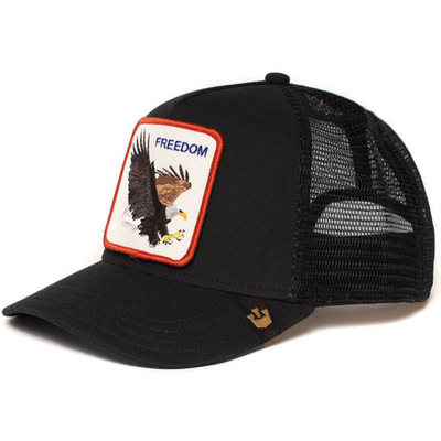 Baseball cap adjustable size freedom black - Thumbnail 5