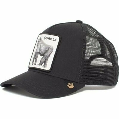 Baseball cap adjustable size gorilla black - Thumbnail 5