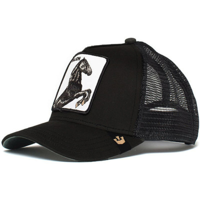 Baseball cap adjustable size stallion black - Thumbnail 1