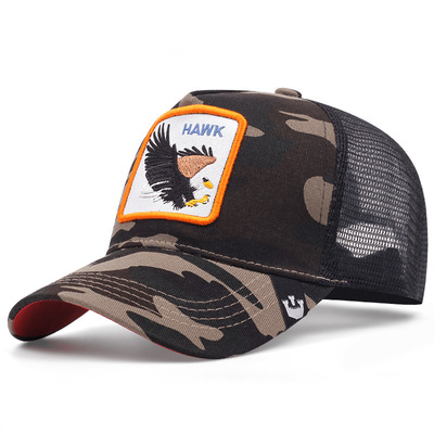Baseball cap adjustable size hawk multi - Thumbnail 1