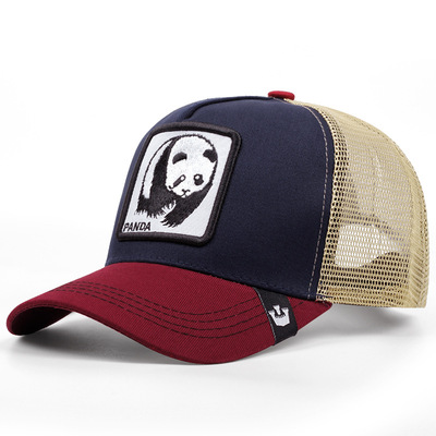 Baseball Cap Adjustable Size PANDA Multi