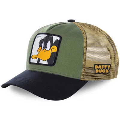 Baseball Cap Adjustable Size Mens and Womans Mesh Caps DAFFY DUNK Multi
