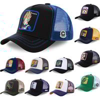 Cartoon Dragon Ball Baseball Cap KAME Black - Thumbnail 1