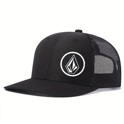 The world trucker baseball cap hat-unisex diamond black - Thumbnail 2