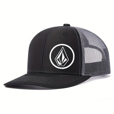 The world trucker baseball cap hat-unisex diamond black silver - Thumbnail 2