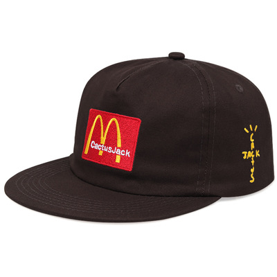 Travis scott mcdonald's baseball cap cactus jack brown - Thumbnail 2