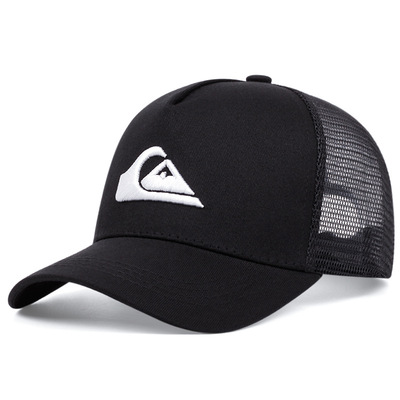 Quick Dry Baseball Cap Mesh Snapback Hat Sun and Rain Protection Golf Ball Cap Black