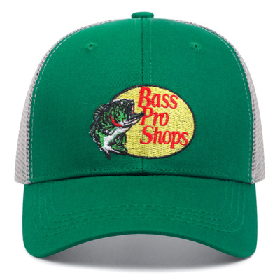 Baseball cap bass pro shops green - Thumbnail 4