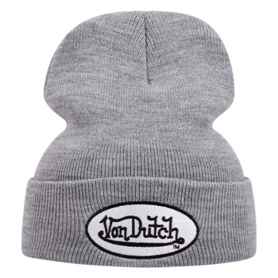 Winter warm beanie hat von dutch grey - Thumbnail 1