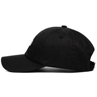 One Piece Embroidered Baseball Cap Skull Cotton Peaked Cap - Thumbnail 2