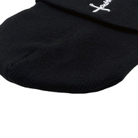 Cross Embroidered Hat Winter Warm Woolen Hat Black - Thumbnail 2