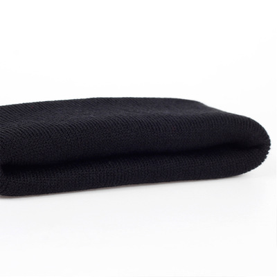 Venom embroidered hat winter warm woolen hat black