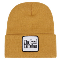 Elvis Presley Knitted Hat Winter Warm Bean Cap Yellow - Thumbnail 1