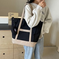 Hand bill shoulder college student class cloth bag - Thumbnail 2