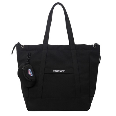 Hand bill shoulder college student class cloth bag