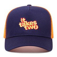 Embroidered Of IT TAKES Baseball Caps Outdoor Sports Mesh Peaked Cap Multi - Thumbnail 1