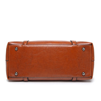 New Women Handbag Retro Tote Bag Red - Thumbnail 3