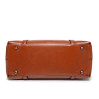 New Women Handbag Retro Tote Bag Blue - Thumbnail 3