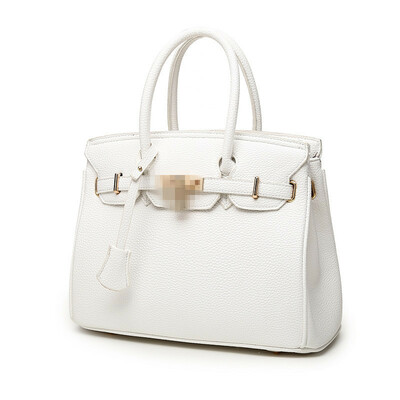 Fashion Platinum Bag Cross Shoulder Women's Handbag White