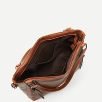 Women's Shoulder Crossbody Bag Brown - Thumbnail 1