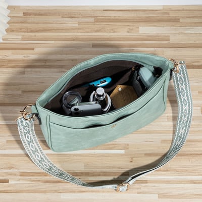 Fashion women's bag vintage handbag green