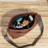 Fashion Women's Bag Vintage Handbag Red - Thumbnail 2