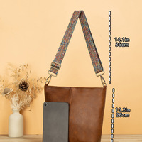 Women Trendy Cresent Shoulder Bag Hobo Handbags Brown - Thumbnail 3