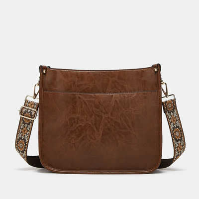 Women shoulder purses and handbags brown - Thumbnail 3