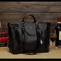 Women's Evening Handbag Satin Shoulder Bag Purse Black - Thumbnail 1