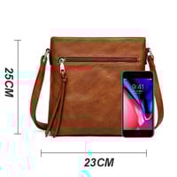 Women Trendy Small Shoulder Bag Vegan Leather Hobo Handbags Purple - Thumbnail 1