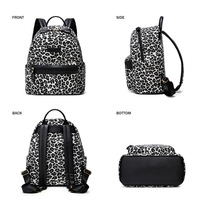 Womens Backpack Purse Leather Backpack Purse for Women Travel Fashion Backpack Black - Thumbnail 1