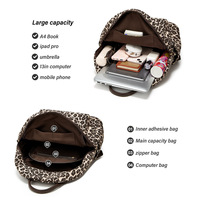 Womens Backpack Purse Leather Backpack Purse for Women Travel Fashion Backpack Brown - Thumbnail 3